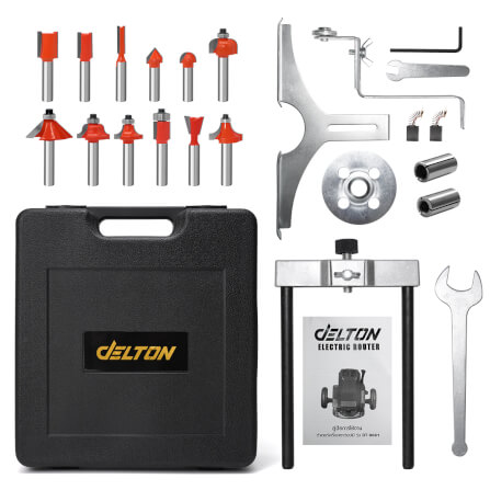 เครื่องเซาะร่อง DELTON รุ่น DT-9661 2,200 วัตต์_6